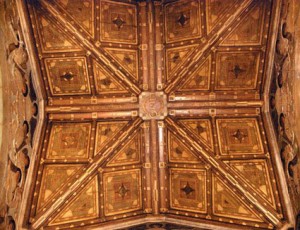 Badalquí, artesonat interior 