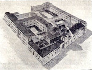  Antic gravat de la casa de la Caritat 