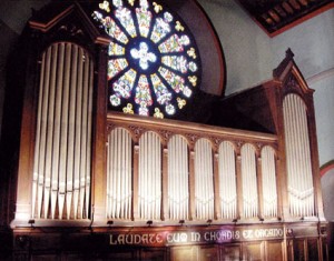  façana de l'orgue 